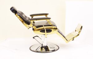 صندلی میکاپ کلاسیک فریم طلایی