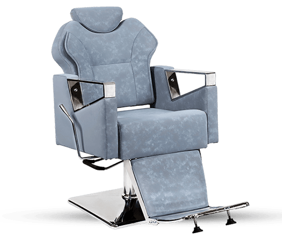 صندلی میکاپ جکی با روکش چرم با کیفیت و پایه های استیل