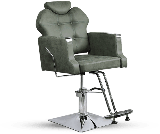 صندلی میکاپ جکی دارای جا پایی و ارتفاع قابل تنظیم